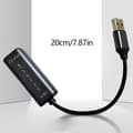 Miniatyrbillede 5 af 8: Type C/USB A til SPDIF Optisk Kabelkonverteringsadapter til Professionelt Lydudstyr HiFi-system null - Type c