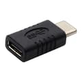 Miniatyrbillede 1 af 8: USB C til USB C-adapter Type C fuldfunktionskonverter til hurtig opladning og data MF straight head