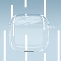 Miniatyrbild 4 av 10: Skyddande Transparent Skal för Hörlurar Flexibelt TPU-Omslag, Skal Lätt att Rengöra