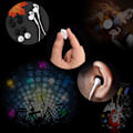 Miniatyrbild 2 av 10: Öronproppar Mjuka Öronkuddar In-Ear Minnesskum Hölje för In-Ear Hörlurar Öronpropp