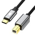 Miniatyrbillede 8 af 8: Hurtig USB Type C til USB B printerkabel til printere og scannere 3m