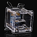 Miniatyrbild 11 av 11: WiFi Klockmodul OLED Display DIY Tid Datum Temperatur Luftfuktighet Väderprognosindikator DC5V Klocka