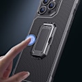 Miniatyrbild 6 av 11: Telefonfodral Stötsäkert för Skal med Hållare Slitstarkt Telefonskydd Blue 13PRO