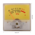 Miniatyrbild 5 av 7: Uppgraderad VU-mätare Header Audio DB Nivå Header Effektstärkare Nivåmätare