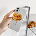 Miniatyrbild 2 av 10: Simulerad bröd stativ telefon surfplatta mini söt hopfällbar stativ justerbar hållare E