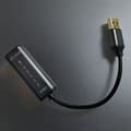 Miniatyrbillede 7 af 8: Type C/USB A til SPDIF Optisk Kabelkonverteringsadapter til Professionelt Lydudstyr HiFi-system null - Type c