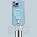 Miniatyrbild 5 av 11: Roterbar telefonstativring krok kraftig för Android/iOS-enheter justerbar magnetisk självhäftande ringhållare Blue