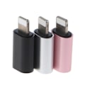 Miniatyrbild 9 av 10: för Lightning hona till hane Adapter för laddning, kan inte överföra data för telefon för Ipod Tillbehör Black