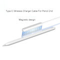 Miniatyrbild 8 av 10: Laddningsadapterkabel för Pencil 2 2:a USB C Magnetisk Laddningskabel Typ C Laddare 35cm/13.8''