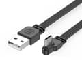 USB til Type C Datakabel Rask 2A Lading Høy Hastighet 480Mbps Datasynkronisering Bøyelig 90°/Rett Hode Koblinger Ledning 10cm - USB A to Type C LR