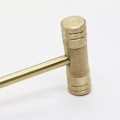 Miniatyrbild 3 av 7: Solid Brass Precisions Urmakare Hammare, Liten Mässingshammare Handverktyg