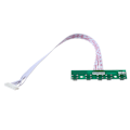 Miniatyrbild 6 av 10: 1Set HDMI-kompatibel VGA 2AV 40/50 Pins AUdio PC Styrkortmodul för 3 EJ101IA-01G 8 Bit IPS LCD