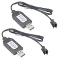 Batteri USB-laddarkabel SM2.0 3P 4P XH 3P-kontakter för båtar och quadcopters null - SM 3P