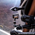Miniatyrbild 7 av 11: 360 roterande cykelmotorcykelstyre montering stativ för Hero 9 8 7 Action Camera