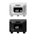 Miniatyrbild 6 av 11: Hög Effektivitet Uppladdningsbart Batteripaket För XBS/XBX Gamepad, 1400mAh, Lättläst LED-Skärm White