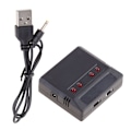 Miniatyrbild 10 av 11: 3.7V 2000mAh Lipo Batteri 903048 Li-ion Batteri/Laddare RC Quadcopter Reparationsdelar för KY601S H11D H11C RC Drönare Only usb charger