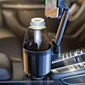 Miniatyrbild 5 av 10: SUV Kaffe Dryck Flaska Fäste Bil Mugghållare Telefonfäste Stativ Justerbar Hylla Dark grey