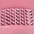 Miniatyrbild 8 av 11: 5 par Cat Eye Lashes Wispy Faux Mink Lashes Cat Eye Ögonfransar för kvinnor XFHZ-5