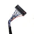 Miniatyrbild 5 av 9: LVDS 1ch 8bit 20 till 40-stifts TTL-signal LCD-drivrutskortstyrkortssats för 7-10,1\" LCD-panelkabel Enkel att använda