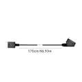 Miniatyrbild 5 av 10: 1,8 m RGB Scart-kabel för PS1 för PS2 för PS3 TV AV-kabel Ersättningsanslutningskabel för PAL/NTSC-konsoler