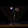 Miniatyrbild 10 av 11: Universal Smartphone 3D Hologram Display Stativ Projektor Pyramid Personlig Underhållning