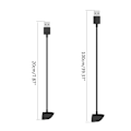Miniatyrbild 4 av 10: Smartwatch USB Laddningsstation Dockningshållare för Galaxy Fit 2 Strömadapter