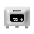 Miniatyrbild 1 av 11: Hög Effektivitet Uppladdningsbart Batteripaket För XBS/XBX Gamepad, 1400mAh, Lättläst LED-Skärm White