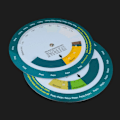 Miniatyrbild 7 av 7: Portabel Hjulräknare med 150mm Diameter BMI Kroppsmasseindex Mätning