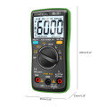 Miniatyrbild 3 av 11: Pålitlig induktansmätare Automatisk 60H-mätning Anti-buring Multimeter ABS standard 60H inductance sensor