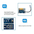 Miniatyrbild 5 av 9: 21V Nominell Spänning 18V Batteri Chip PCB Kretskort Batteriladdning för Skyddskretskort med Överladdningsskydd