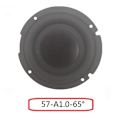 Miniatyrbild 6 av 9: 2 st 57 mm Radiators Högtalare Bas Membran Högtalarsystem Högtalare Gummi