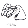 Miniatyrbild 8 av 11: Hållbar för High Fidelity USB laddningskabel för Arctis 7Pro Gaming Headset PVC-linjebyte