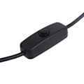 Miniatyrbild 6 av 11: USB-kabel med strömbrytare 5V3A Typ-C till USB A Laddningskabel för Raspberry Pi 4B Black