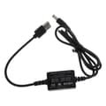 USB till DC5.5x2.1mm Strömreglerande Laddningskabel USB Step Up Converter Kabel