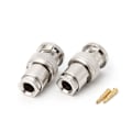 Miniatyrbild 2 av 7: 10 st RG58 BNC Hanplugg för CCTV Säkerhet Koaxial Koppling Video BNC-kontakt