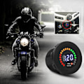 Miniatyrbild 2 av 9: Digital Voltmeter Universal Spänningspanelmätare för Bil Motorcykel Enkel Montering