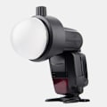 Miniatyrbild 3 av 5: Kamera Set-top Flash Diffuser AK-R11 Dome Diffuser för Godox V1 Flash-serie