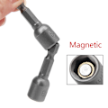 Miniatyrbild 3 av 8: 10 st Magnetiska Mutterdrivrarsats 8mm 5/16\" Hylsadapter Hex Borrbit