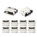 Miniatyrbild 2 av 5: 10 st Micro USB MK5P 5-polig Honkontakt Micro USB Laddningsuttag Rakt