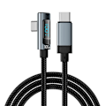 Miniatyrbild 9 av 10: USB C till USB C Kabel 240W Snabbladdning med LED Indikator Lång för Smartphones 2m