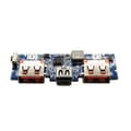 Typ C USB 5V 2.4A Dubbel USB Boost Batteriladdningskort Mobila Powerbanks