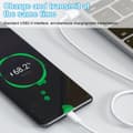 Pikkukuva 4 / 10: Kätevä USB C -kaapeli, pitkä Type C - USB A -latauskaapeli, 6,0 A:n pikalataus USB Type-C 1m