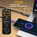 Pikkukuva 3 / 8: USB4.0 40 Gbps Type C - USB C -sovitin, USB C -sovitin, 100 W:n pikalatausmuunnin