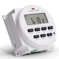 Miniatyrbild 3 av 7: Programmerbar digital timerbrytare för DC 12V AC med LCD-skärm, 7 dagar, för tidsrelästyrning, nedräkning för tidsfunktion