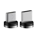 Miniatyrbild 8 av 9: Magnetisk Laddaradapter Skyddar Mot Damm och Smuts Typ C Micro USB Ask-Säker C