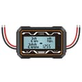 Portabel Wattmätare Effektanalysator 100A för DC Digital LCD-skärm för Spänning Cu