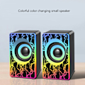 Miniatyrbild 3 av 11: USB-driven datorhögtalare med multi-RGB-belysning, Minihögtalare