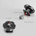 Miniatyrbild 3 av 11: 1/4 tum Skruv Kallsko Mount Adapter för DSLR Kamera Rig Kamera Blixt Shoe