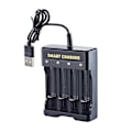 Miniatyrbild 8 av 8: Universell Laddare för 1.2V AA/AAA Uppladdningsbara Batterier med LED Statusdisplay, USB-ingång Energibesparing