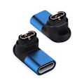 Miniatyrbild 6 av 10: Laddarkontakt Smartwatch USB Typ C till 4-stifts Laddningsomvandlare Portabel Gray